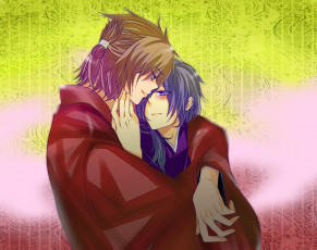 Картинка аниме hakuoki парни