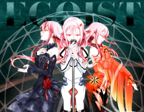 Картинка аниме guilty+crown инори