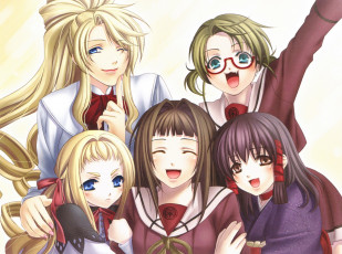 Картинка аниме hiiro+no+kakera девушки