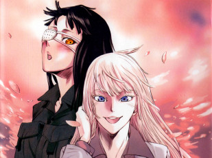 Картинка аниме jormungand девушки