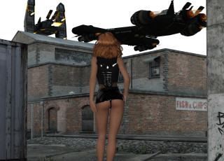 Картинка 3д+графика фантазия+ fantasy девушка взгляд фон