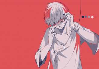 Картинка аниме tokyo+ghoul канеки