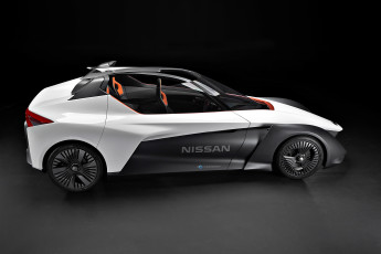 обоя автомобили, nissan, datsun, bladeglider, prototype, 2016г