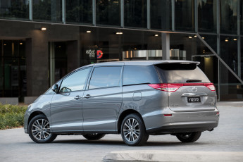 обоя автомобили, toyota, tarago, 2016г