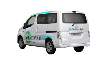Картинка автомобили nissan datsun e-nv200 e-bio fuel cell prototype 2016г