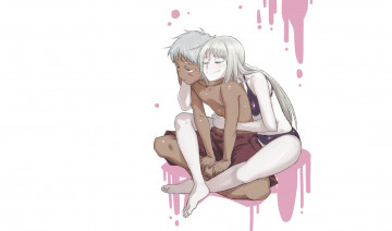 Картинка аниме jormungand двое