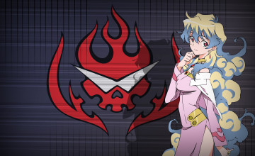 Картинка аниме tengen+toppa+gurren-lagann фон взгляд девушка