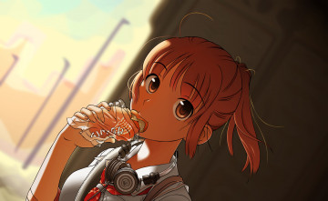 Картинка kimikiss+pure+rouge аниме девушка фон взгляд