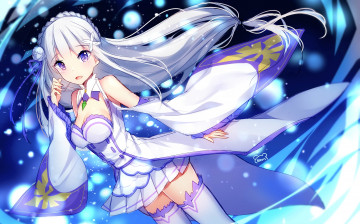 Картинка аниме re +zero+kara+hajimeru+isekai+seikatsu девушка