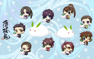 Картинка аниме hakuoki малыши