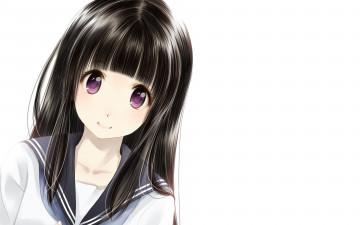 Картинка аниме hyouka девочка