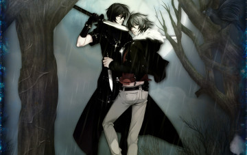 Картинка аниме togainu+no+chi парни двое