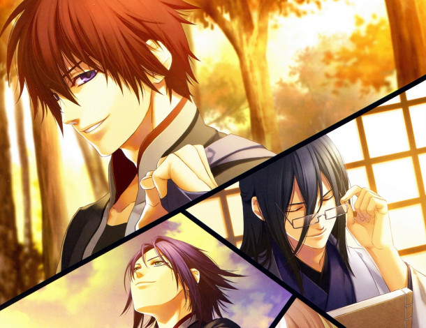 Обои картинки фото аниме, hiiro no kakera, парни