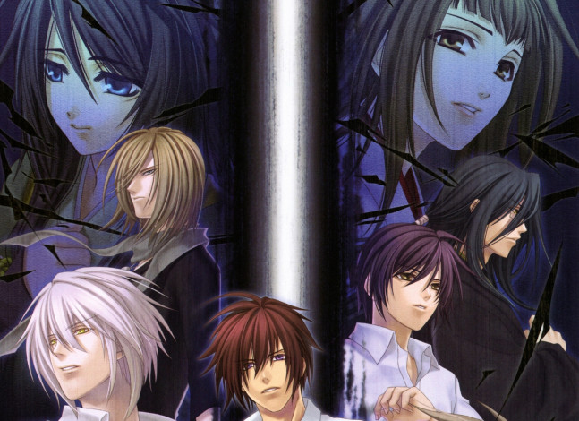 Обои картинки фото аниме, unknown,  другое, парни, девушки