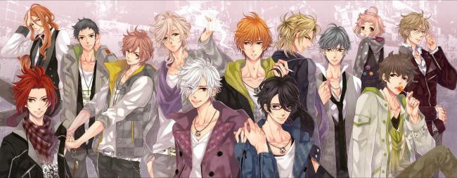 Обои картинки фото аниме, brothers conflict, парни, братья