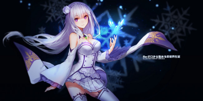 Обои картинки фото аниме, re,  zero kara hajimeru isekai seikatsu, девушка