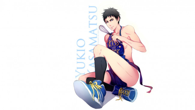 Обои картинки фото аниме, kuroko no baske, kasamatsu