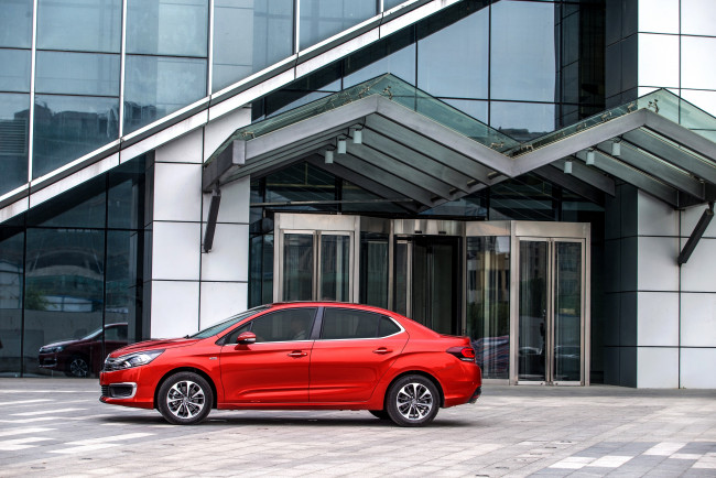 Обои картинки фото автомобили, citroen, ds, citroеn, c4, l, cn-spec, 2016г