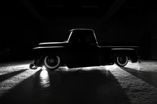 Обои картинки фото автомобили, custom pick-up, chevrolet