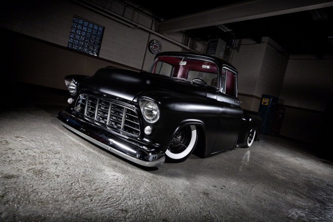 Обои картинки фото автомобили, custom pick-up, chevrolet