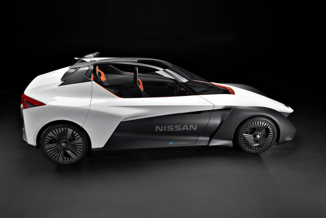Обои картинки фото автомобили, nissan, datsun, bladeglider, prototype, 2016г