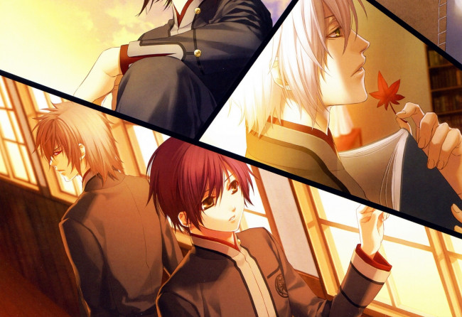 Обои картинки фото аниме, hiiro no kakera, парни