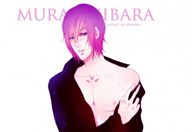 Обои картинки фото аниме, kuroko no baske, мурасакибара