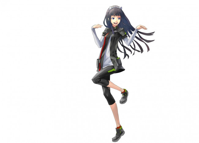 Обои картинки фото аниме, guilty crown, девушка