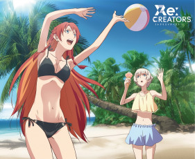 Картинка аниме re +creators девушки