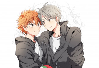 Картинка аниме haikyuu волейбол