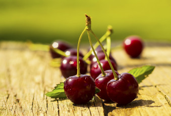 Картинка еда вишня +черешня сочная ягода черешня вкусная