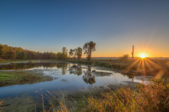 Картинка природа восходы закаты рассвет