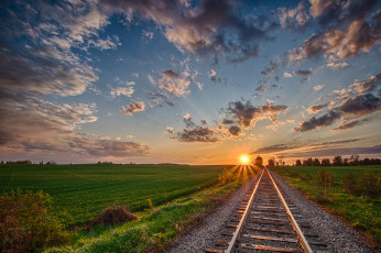 Картинка природа восходы закаты рассвет