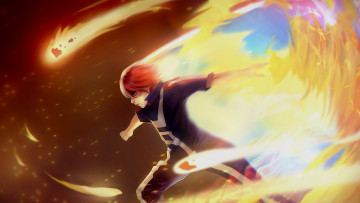 Картинка аниме boku+no+hero+academia парень