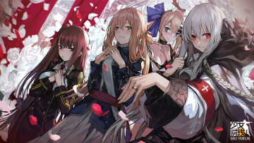 Картинка аниме girls+frontline девушки