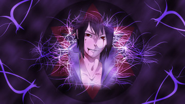 Картинка аниме naruto саске