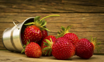 Картинка еда клубника +земляника вкусная сочная спелая
