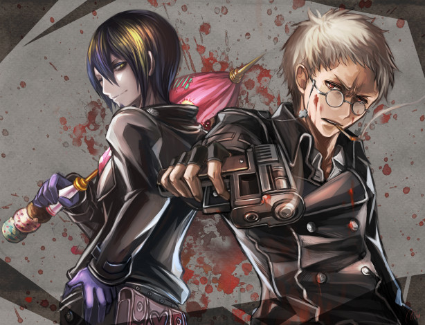 Обои картинки фото аниме, ao no exorcist, парни