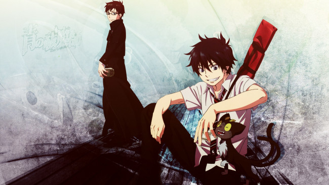 Обои картинки фото аниме, ao no exorcist, братья