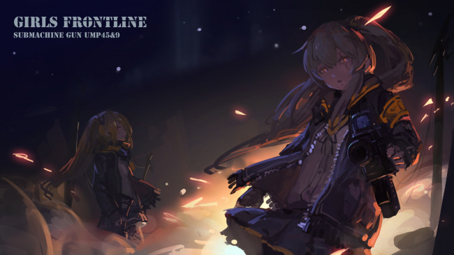 Обои картинки фото аниме, girls frontline, девушки