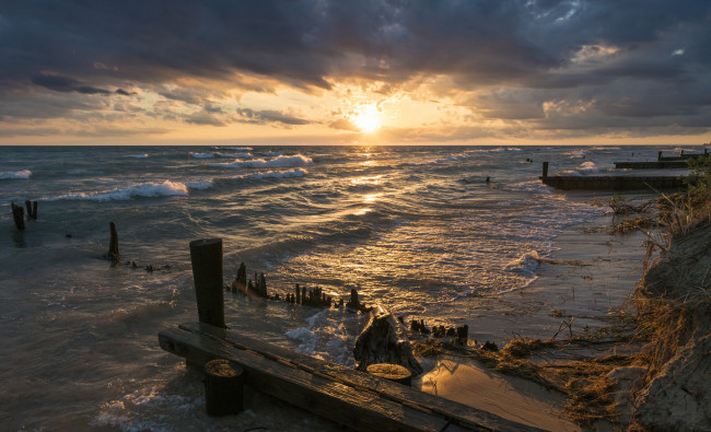 Обои картинки фото природа, восходы, закаты, рассвет