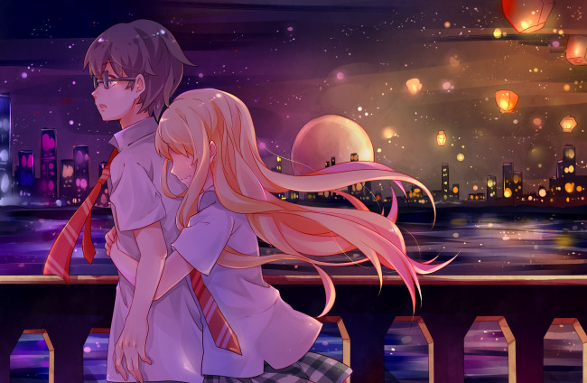 Обои картинки фото аниме, shigatsu wa kimi no uso, твоя, апрельская, ложь