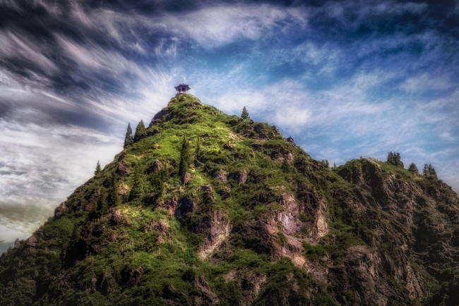 Обои картинки фото природа, горы, простор