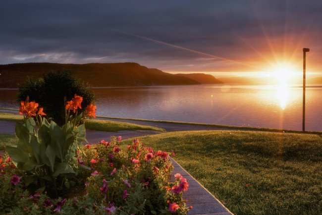 Обои картинки фото природа, восходы, закаты, рассвет