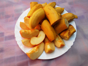 Картинка еда бананы яблоки