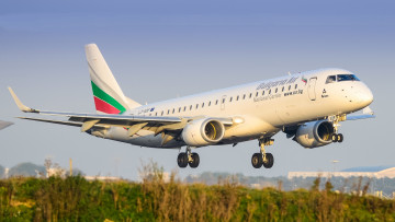 Картинка embraer+erj-190 авиация пассажирские+самолёты авиалайнер