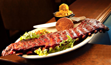 Картинка еда мясные+блюда ребрышки