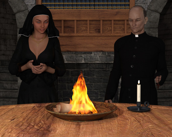 Обои картинки фото berberia, 3д графика, фантазия , fantasy, фон, девушка, взгляд