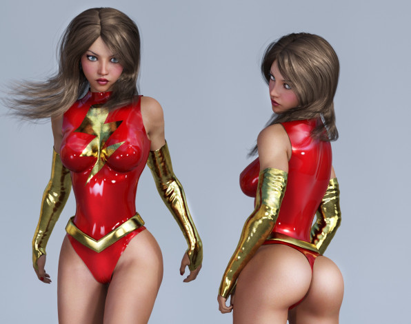 Обои картинки фото 3д графика, люди , people, девушка, взгляд, фон, грудь