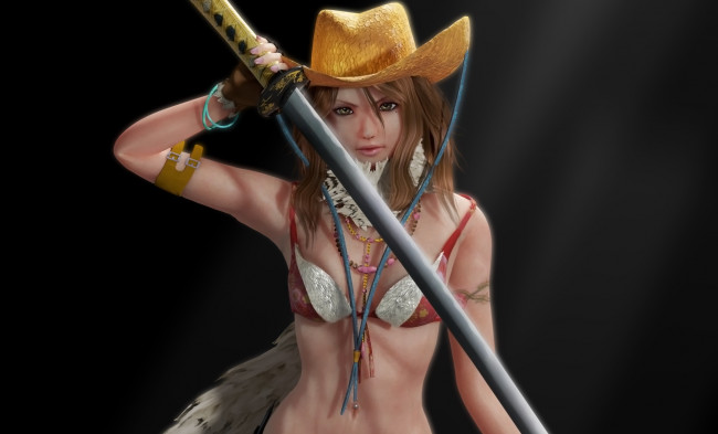 Обои картинки фото 3д графика, фантазия , fantasy, девушка, взгляд, фон